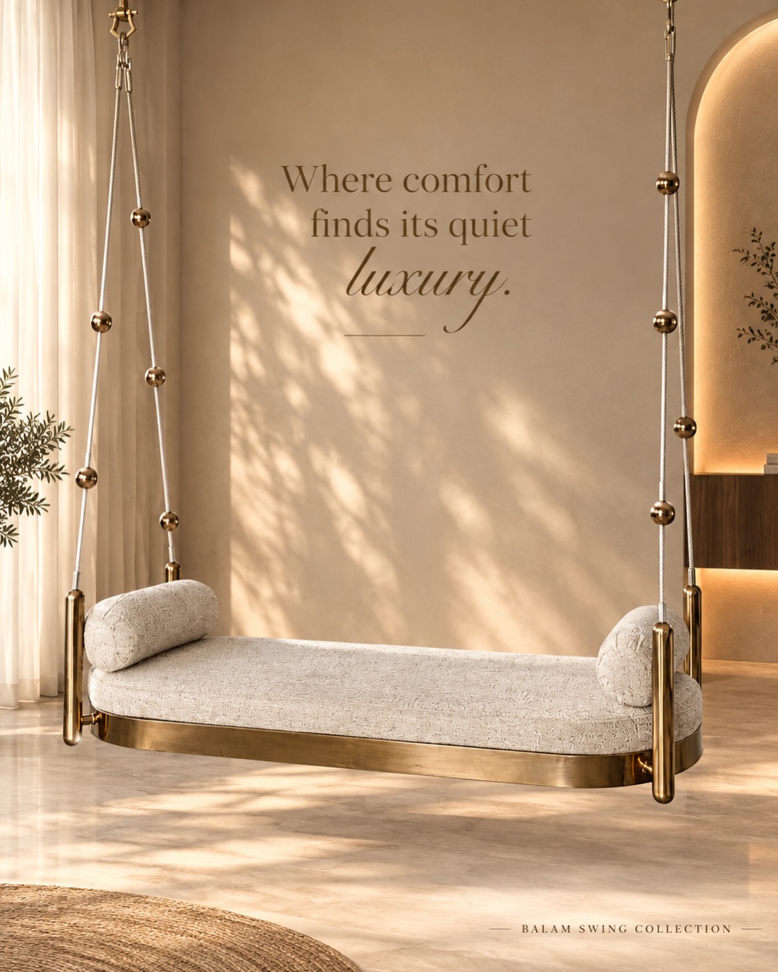 Imperial Brass Suspended Swing